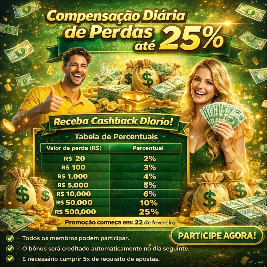 Slots online da fpf777.bet com jackpots progressivos